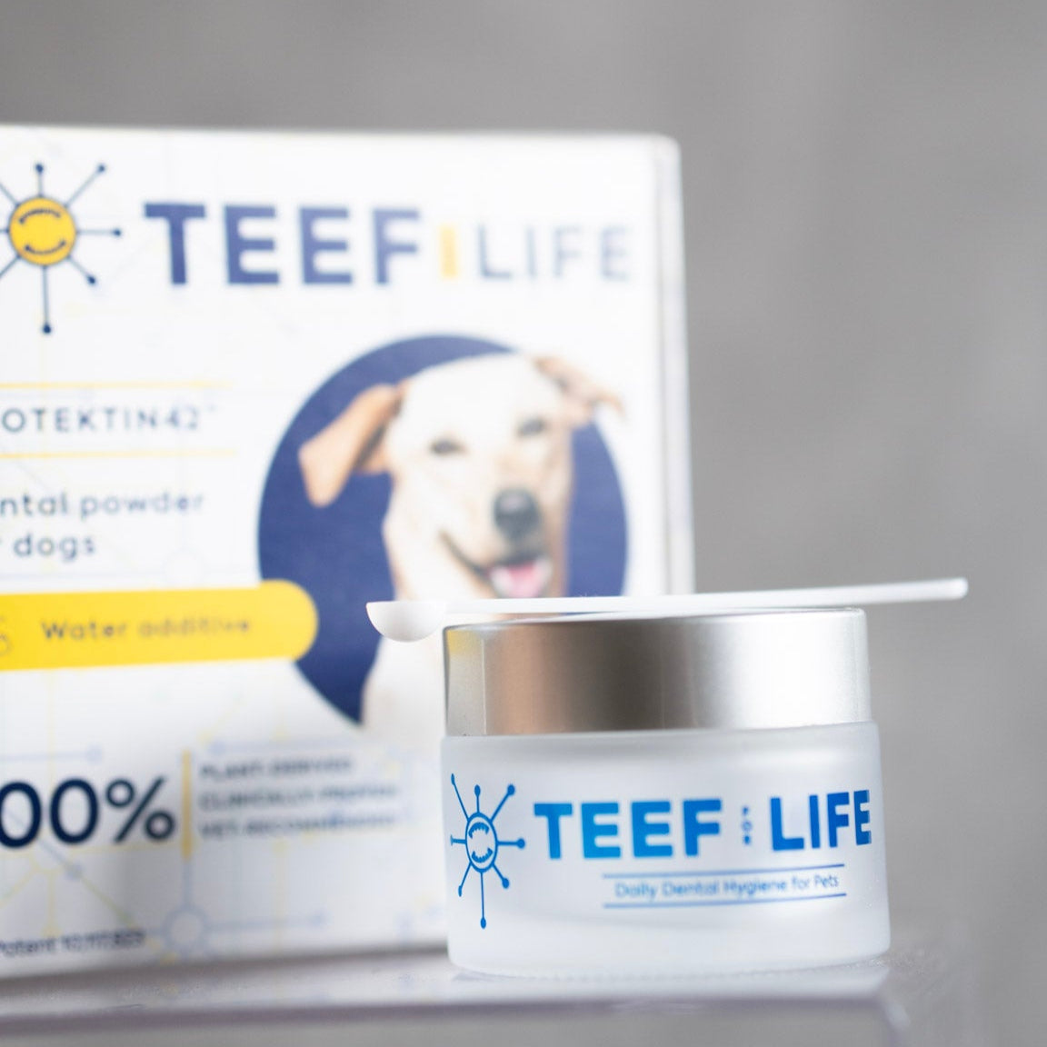 TEEFLIFE: Protektin42™ Kit: Prebiotic Dental Powder for Dogs