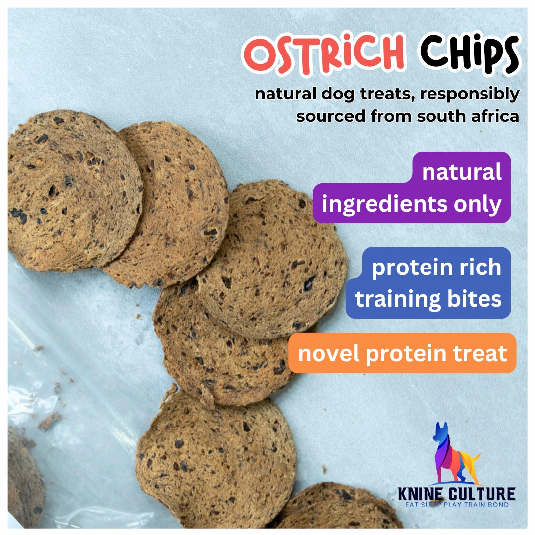 Ostrich Chips (100g)