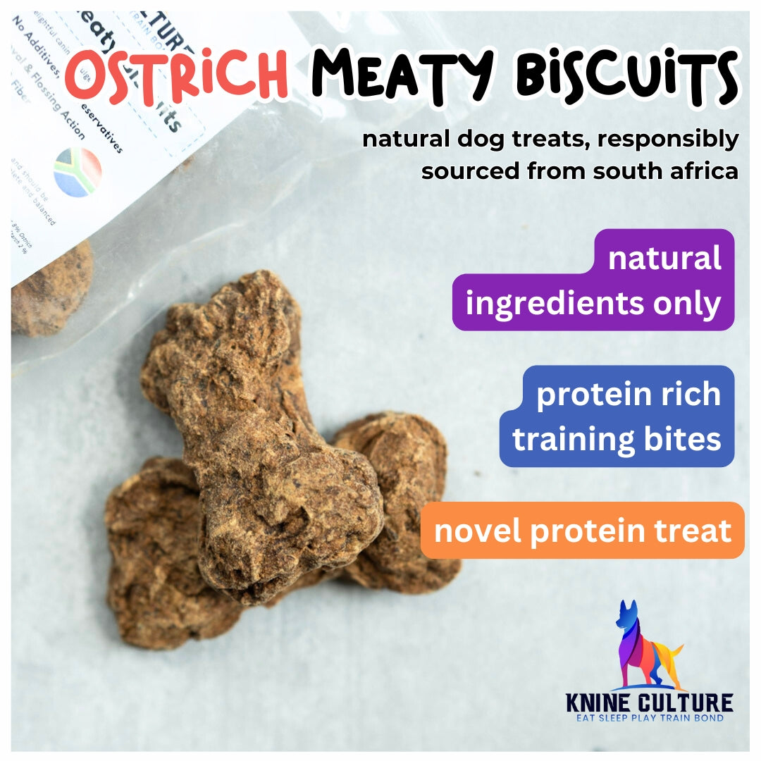 Ostrich Meaty Biscuits